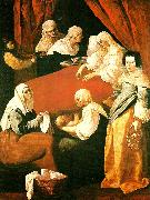 Francisco de Zurbaran birth of the virgin Sweden oil painting reproduction